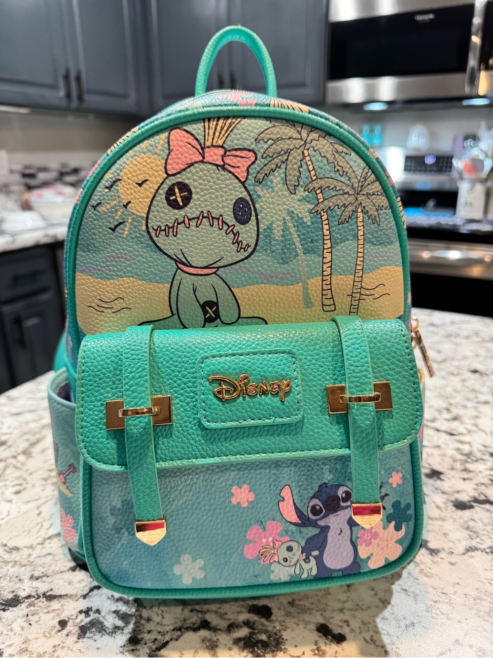 WondaPop Lilo & Stitch Scrump Tropical Mini Backpack 11”